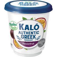 Kalo greek yoghurt passionfruit  800g