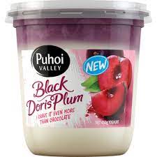 Puhoi valley  Yoghurt black Doris plum 200g