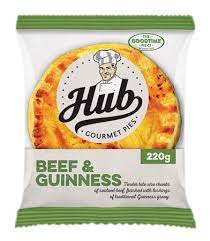 The hub goumet Beef & guinness 220g