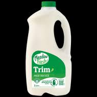 meadow fresh milk trim 2ltr