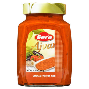 Sera ajvar vegetable spread mild 335g