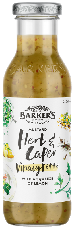 Barkers Mustard & Herb Dressing 280ml