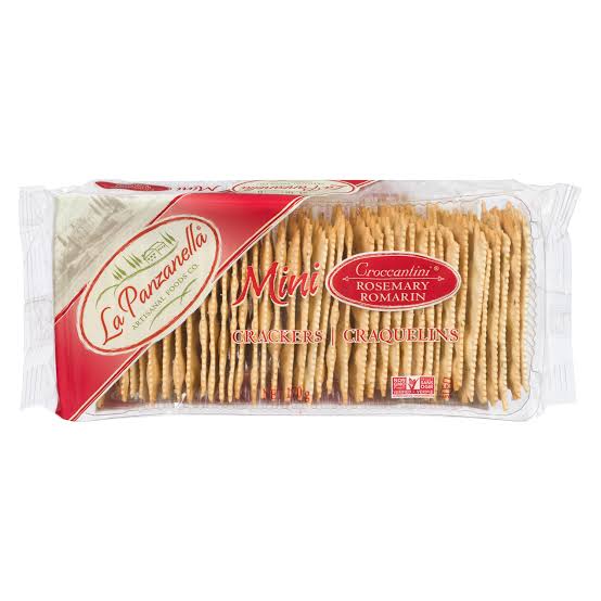 La Panzanella artisan crackers  rosemary 170g