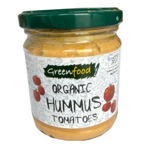 Green food organic hummus tomatoes250g