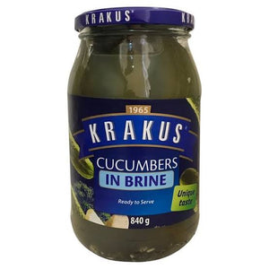 KRAKUS Brine Pickled Cucumber 840g