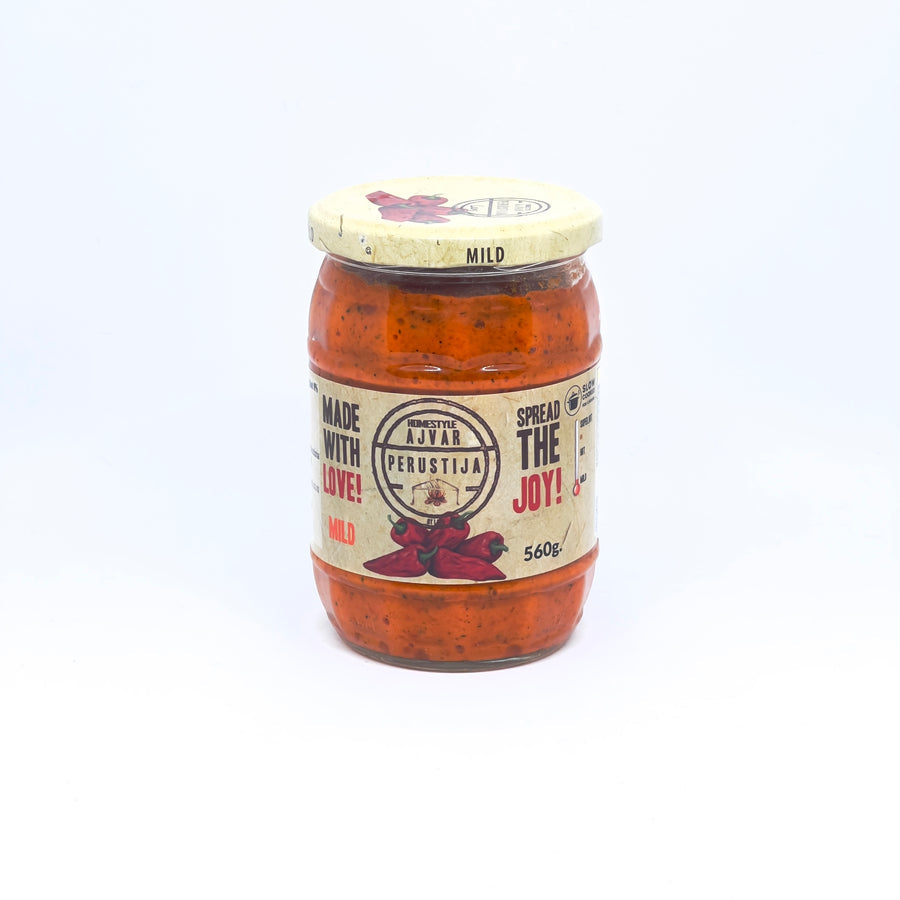 PERUSTIJA Mild Homemade Ajvar 560g