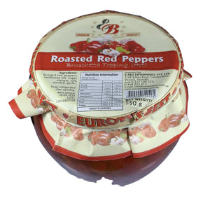 EB Roasted Red Peppers Hot 550g