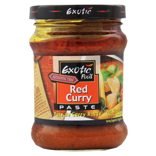 Exotic food red curry paste 220g