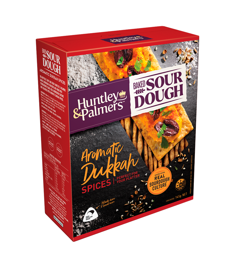 Huntley & palmers sour dough aromatic sukkah spices