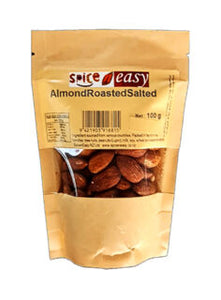 ALMOND ROASTED SALTED 100g