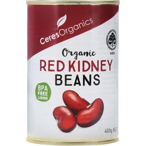 Ceres organic red kidney beans 400g