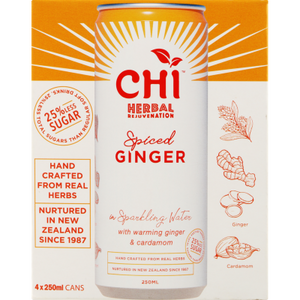 Chi' Herbal Spiced Ginger 4 x 250ml