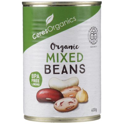 Ceres organic mixed beans 400g