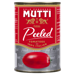 Mutti peeled tomato 400g net