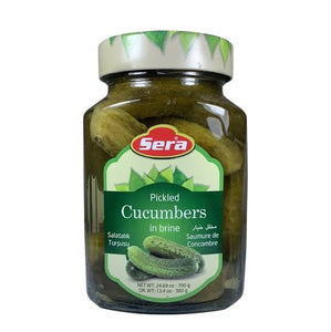 Sera pickled cucumbers in brine 700g