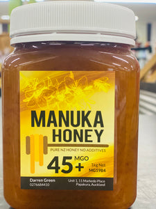 Manuka Honey 45+ MGO 1kg