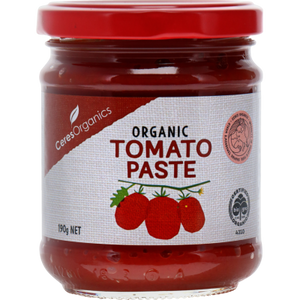 Ceres organic tomato paste 195g