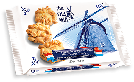 The old mill mini peanut cookies 150g