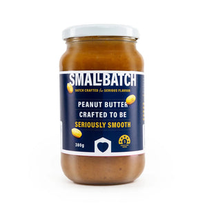 Small batch peanut butter crafted to be smooth 380g