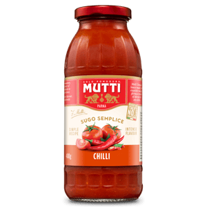 Mutti sugo samplice with chilli 400g