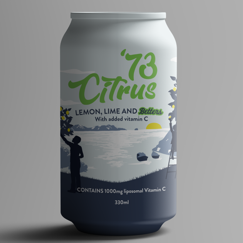 73 Citrus Sparkling Lemon, Lime & Betters 330Ml