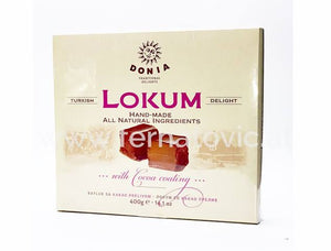 Donia Lokum with cocoa coating 400g