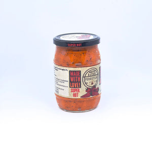 PERUSTIJA Super Hot Homemade Ajvar 560g