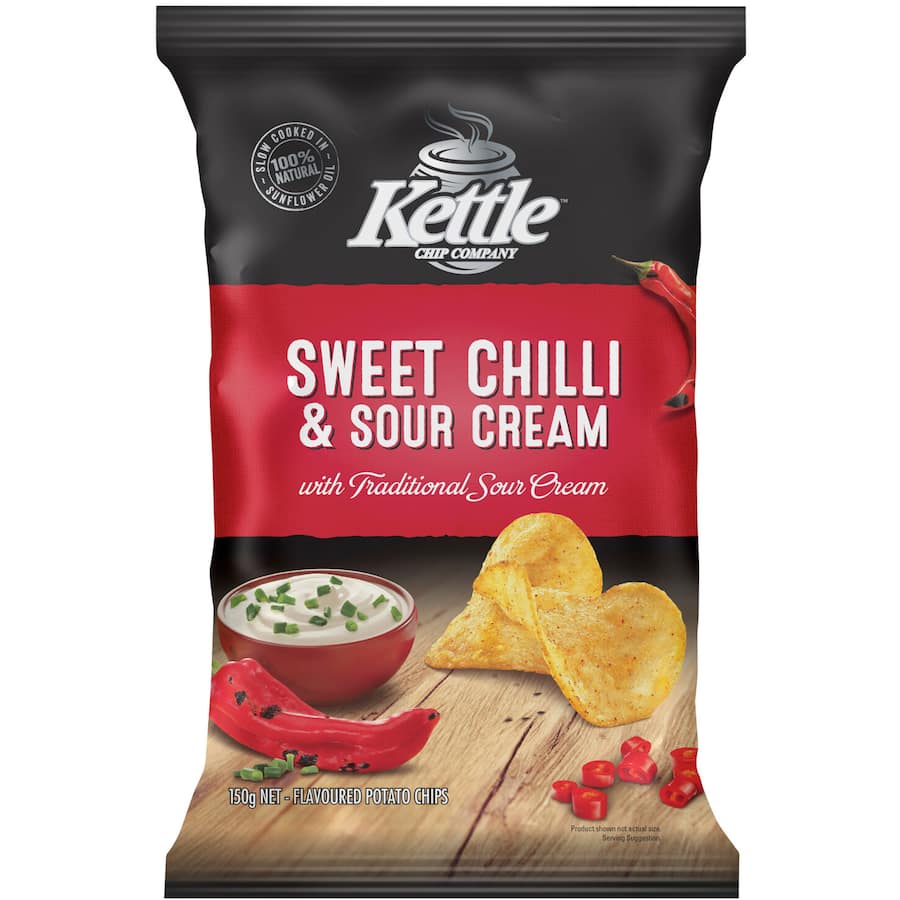 Kettle sweet chilli & sour cream 150g net