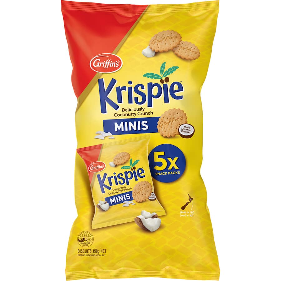 Griffin’s krispie minis 5 snack pk