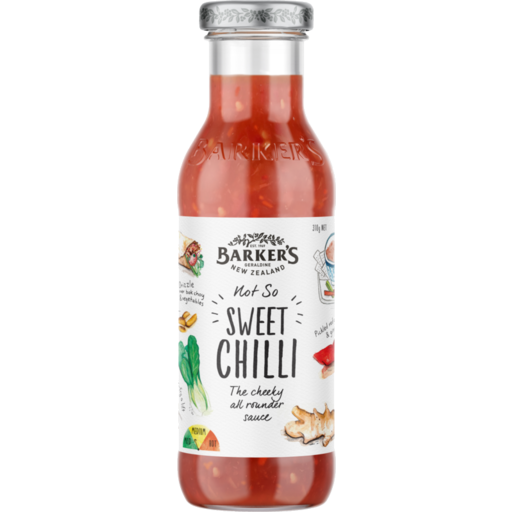 Barker's Not So Sweet Chilli Sauce 310g