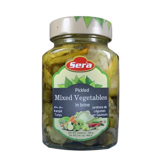 Sera pickled mixed vegetables in brine 700g