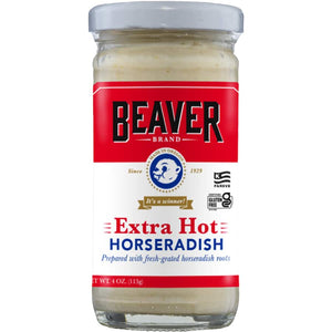 Beaver extra hot horseradish 113g