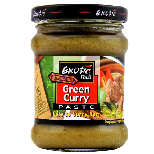 Exotic food green curry paste 220g