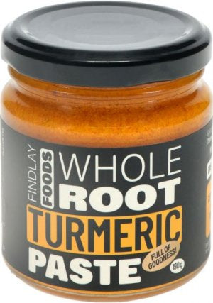 Findlay organic whole root turmeric paste 190g