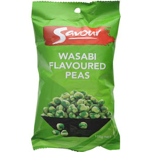 Savour wasabi flavoured peas 100g