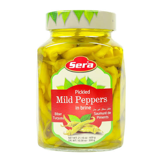 Sera pickled mild peppers in brine 600g