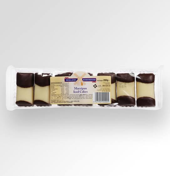 Holland bakehouse marzipan iced cakes 200g