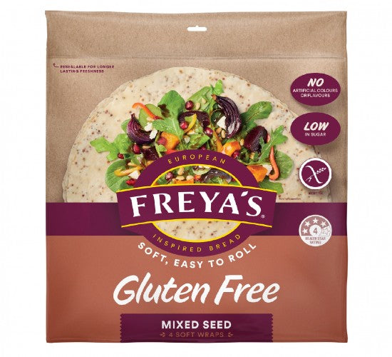 Freya’s (GF) mix seed wrap 4pk