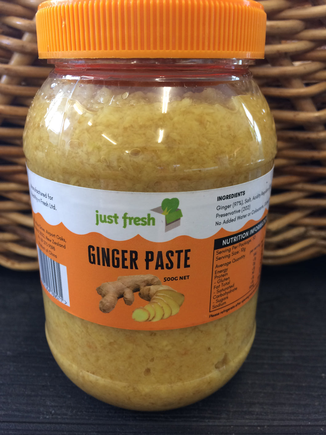 Ginger Paste 500gm