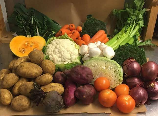 Family vegetable box