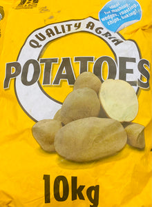 Potatoes  agria 10kg bag