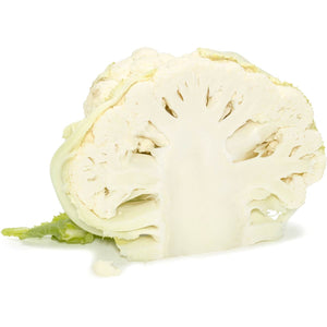 Cauliflowers half