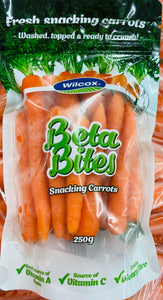 Beta Bites snacking carrots