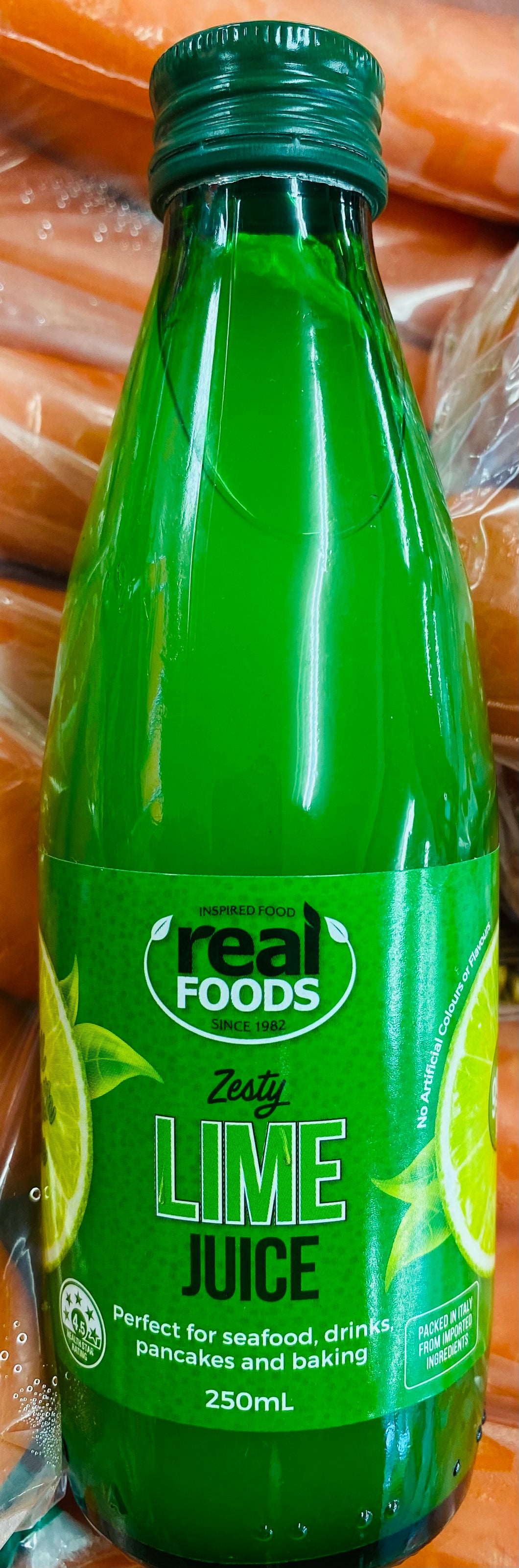 Real Foods Lime Juice 250ml